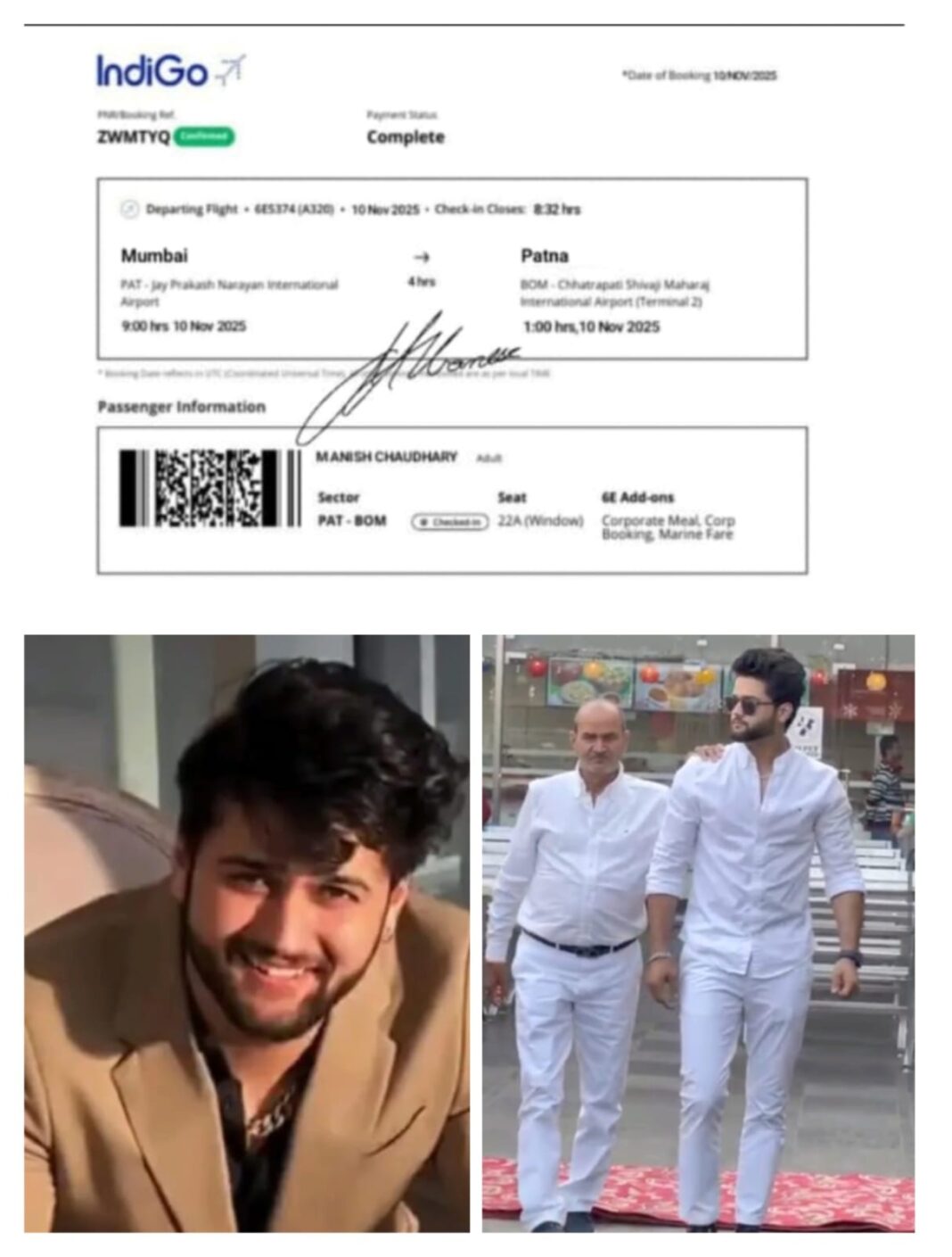 मनीष चौधरी से 1.5 लाख की मांग, फिर 3 लाख की धमकी — पुलिस हिरासत में मारपीट व गलत तरीके से UK भेजने की बात भी सामने आई